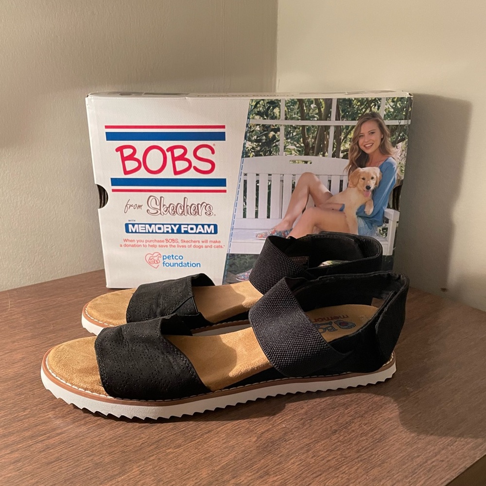 BOBS from Sketchers Women's Desert Kiss Sandal